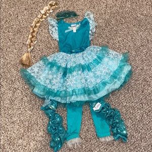 Frozen Elsa Dress Up Outfit